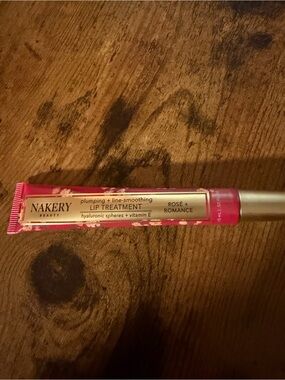 Nakery Rose Romance Plumping Line Smoothing Lip Treatment - .50 fl oz